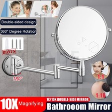 Extendable Wall-Mounted Makeup Mirror 10X Magnifier Double-Sided Bathroom Mirror Bathroom Mirror price