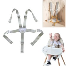 High Chair Security Strap Replacement 5Point Kid Children Safety Harness Strap High Chair price