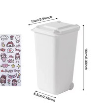 Mini Waste Bin Desktop Office Organizer Storage Home Garbage Basket Container Ta Office Bin price