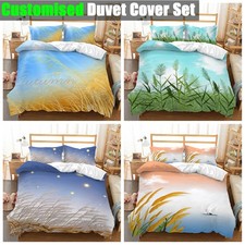 Floral Autumn Scenery Reed Flower Textiles Doona Duvet Quilt Cover Bedding Set Bedroom Textiles & Dowry Set price