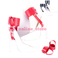 Leather  Locking Belt Ankle Cuff Female High-Heeled Shoes Positioning bound High-Heeled Shoes price