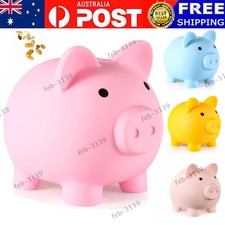 Pig Piggy Bank Openable Plastic Money Bank Save Box Coin Bank Girls Boys Gift AU Piggy Bank price