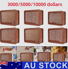 Retro Money Box Japanese Piggy Bank with Counter Coin Boxes Wooden Children AU Piggy Bank price