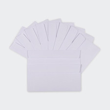 Strong Plain 100 Pack DL Peel and Seal Envelopes - White 11x22cm Free Shipping* Envelope price