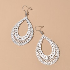 Lightweight Water Drop Earrings Elegant Women Party Jewelry Aussie Holiday Gift Silver Earrings price