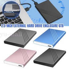 2.5inch External Hard Drive 6TB Mobile Hard Drive Enclosure USB3.0 Portable Portable Hard Drives price