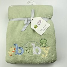 Girls,Boys size 0000-000, Classic Quilts, embroidered soft fleece blanket, NEW Baby Quilt price