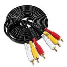 Premium 3RCA to 3 RCA M/M Cord Male AV Audio Video Composite Cable TV DVD AU RCA Cable price