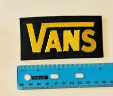 Iron On Patch  Classic Skate Boards Black And Yellow   Off The Wall Skater Ironing Boards and Accessories price