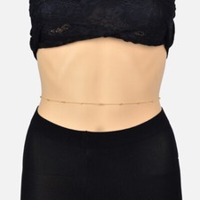 Women Gold Colour Waist Chain Sexy Body Jewellery Party Dance Belly Chain Gift Body Chain price