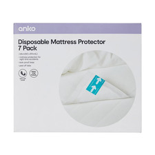 7 Pack Disposable Mattress Protectors . leak-proof base + Ideal for travel . Baby Mattress Protector price