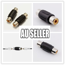 RCA AV Video Audio Female Extension Cable Joiner Coupler Connector Adapter Video Cable price
