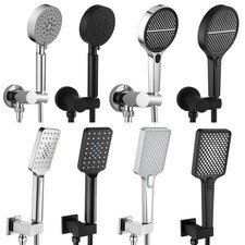 ACA Hand Held Shower Set 3/4/5-Mode Shower Head Brass Wall Elbow Shower Hose Shower Set price