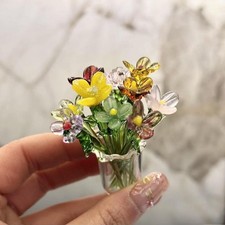 Small Glass Vase Modern Art Crafts Flower Pot for Office Desktop Living Room Vase price