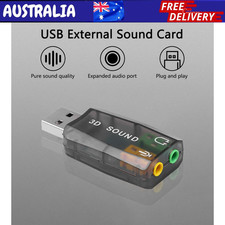 USB Audio Sound Card Adapter External USB2.0 Virtual 5.1 Surround Plug Play AU Sound Card price