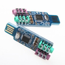 CM108 USB Drive Free USB Sound Card Laptop Computer External Sound Card Module U Sound Card price