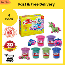 Play-Doh Super Colour Pack inc 6 Tubs of Dough Creative Kids Toys - Ages 3+ NEW Play Dough & Clay price