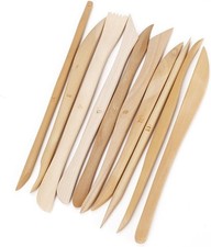 10pcs Wooden Polymer Clay Pottery Play Dough Modeling Tools Play Dough & Clay price