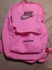 Nike Heritage Backpack In Pink Life Vantage Logo Never used with one flaw mark Men's Backpack price