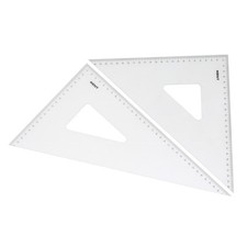2pc Kent Set Square Number 8 26cm / 45 & 60 Degrees Technical Drawing/Design Set Square price