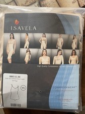 Isavela Women's Compression Garment Bodysuit Bra/Panty Length. Size Large Women's Bodysuit price