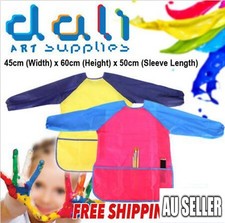 Girl Boy Art Smock Kid Waterproof Apron Long Sleeve Painting Craft Cooking Painting Apron price