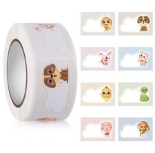 50/100pcs Kids School Water Bottle Lunch Box Stationery Name Label Stickers #7 School Label price