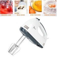 7 Speed Handheld Electric Egg Beater Food Whisk Mixer Cream Stirrer Cake Blender Mixers price
