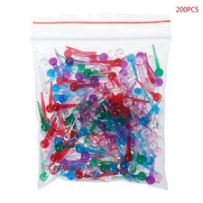 200pcs Plastic Safety Push Pins Thumbtacks For Dressmaking Scarf Tailor Offices Pins & Thumbtacks price