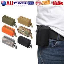 Small Outdoor Hanging Bag Mini Molle Pouch EDC Wallet Belt Waist Pack Bags Wallet (Outdoor) price
