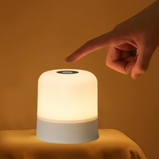 Portable Baby Night Light, 3 Color Egg Lights for Nursery, 2400mAh, Small Rec... Baby Room Nightstand price