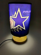Dallas Cowboys Bedside Lamp Night Light Great for Decor or Gifts Baby Room Nightstand price