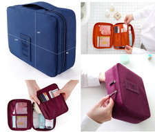 CLEARANCE Travel Toiletry Bag Luggage Organiser Multi Pouch Water Resistance Makeup Bag price