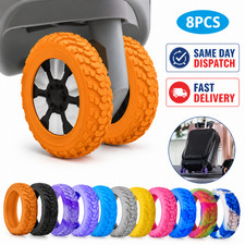 8Pcs Silicone Luggage Wheel Covers Suitcase Protector Wheels Protection Sleeve Suitcase / Luggage price