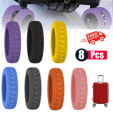 8Pcs Universal Luggage Wheel Cover Silicone Suitcase Caster Wheel Protector Suitcase / Luggage price