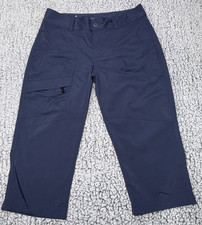 Columbia Omni-Shield Bermuda Shorts Capri Size 4 Stretch Inseam Blue Shorts & Capri (Outdoor) price
