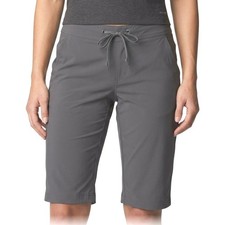 Columbia AL4591 Women 4 Gray Anytime Outdoor Long Short Hiking Bermuda Capri Shorts & Capri (Outdoor) price