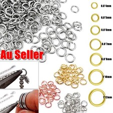 Stainless Steel Jump Rings Strong No Fade Connector Jewellery Findings DIY Craft Connector price