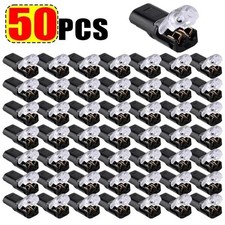 50pcs 2Pin Wire Connector, Solderless Adapter Terminal -Quick Lighting Connector Connector price