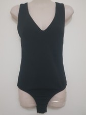 ALIVE GIRL ONE PIECE BODY SUIT BLACK SLEEVELESS CRISS CROSS BACK WOMENS SIZE 8 Girls' Bodysuit price