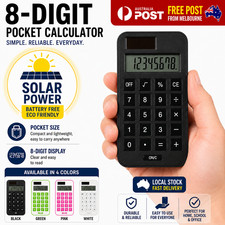 Solar Power Electronic Pocket Calculator Large Display Business School Office Calculator price