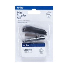 Mini Stapler Set 500 of 26/6 Staples For Home School Stationery Office Supplies Stapler price