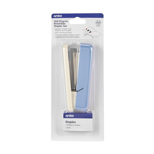 New 360 Degree Rotatable Stapler Set With 1000 Staples For Office, School, Home Stapler price