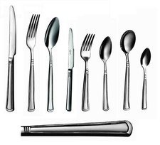 Table Dinner Utensils Spoon Folk Knife Soup Dessert for Restaurant and Cafe Use Cafe & Canteen Table Set price