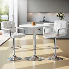 Artiss Bar Table and Stools Set Dining Desk Kitchen Chairs Cafe Pub Cafe & Canteen Table Set price