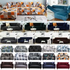 High Stretch Sofa Covers 1 2 3 4 Seater Lounge Slipcover Protector Couch Cover Sofa & Couch Cover price