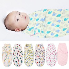 New Adjustable Baby Infant Wrap Swaddle Blanket Sleeping Bag Cotton Newborn Baby Swaddle price