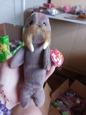 Ty 4082 Beanie Baby Plush Animal Jolly Walrus Style  1996 Kids' Beanie price