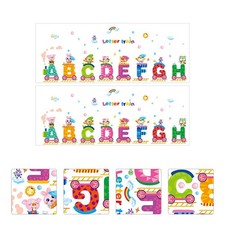 2 Sets Kids Room Decal Cognitive Toy Sticker Baby Learning Stickers Baby & Kids' Room Set price