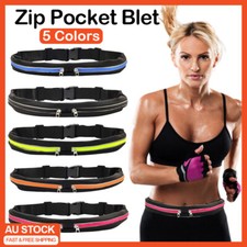 Running Hiking Sport Bum Bag Travel Money Phone Belt Waist Zip Pouch Waterproof Unisex Sports Bag price